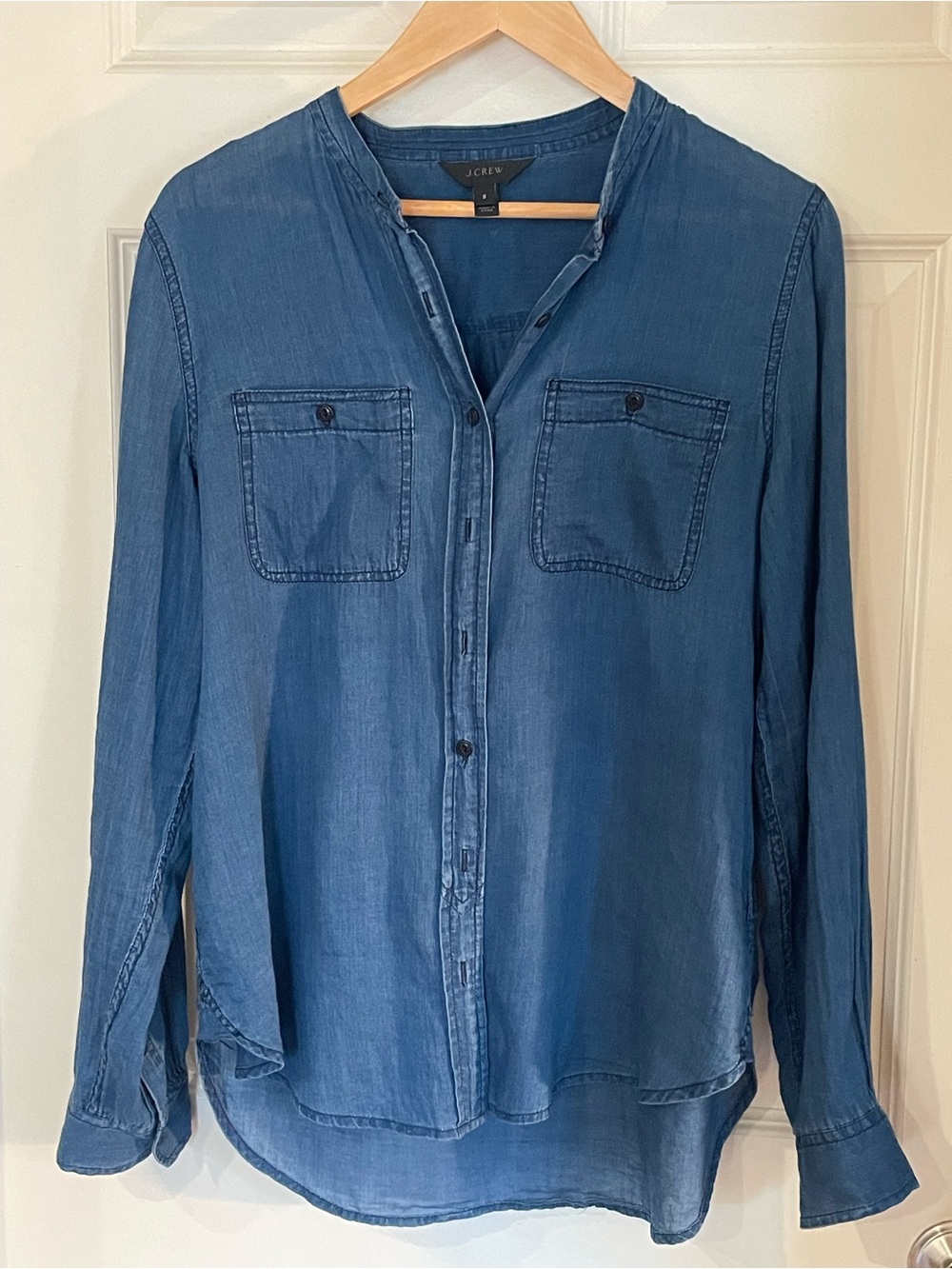 J. Crew Women’s Indigo Button-Down Shirt